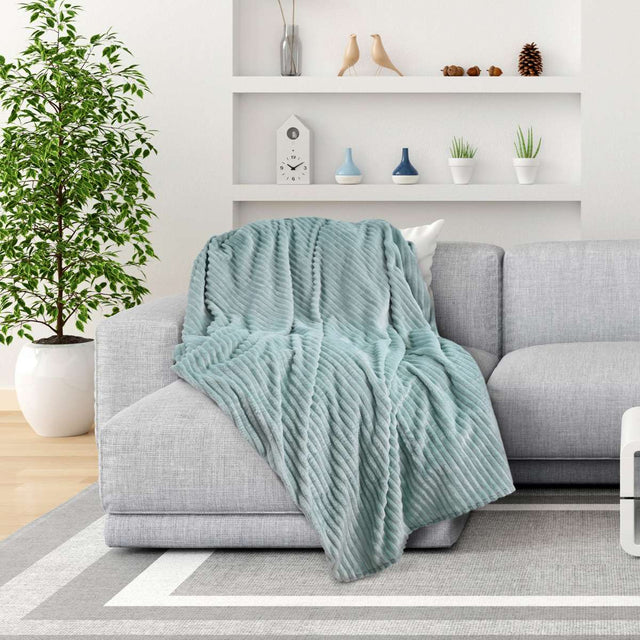 Cobija Matrimonial Lineas Muchos Colores