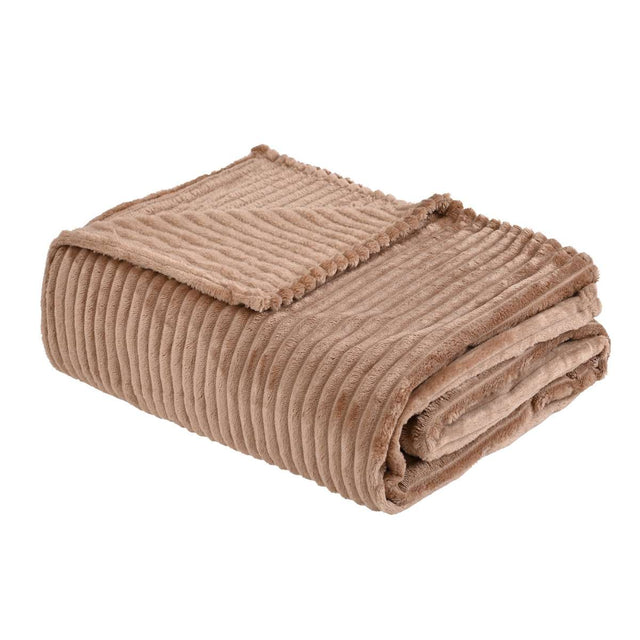 Cobija Matrimonial Lineas Muchos Colores