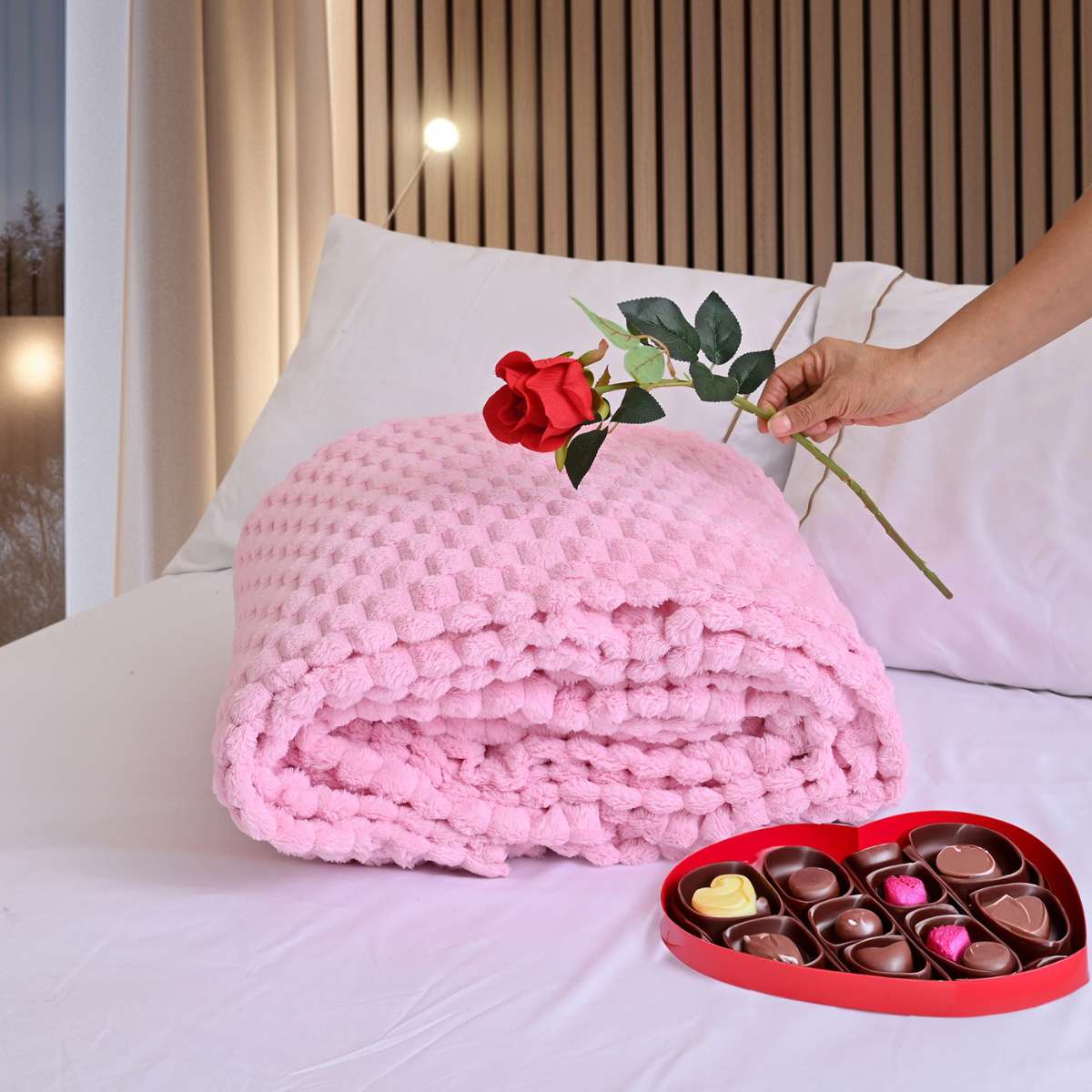 Cobija Matrimonial Rosa (1.80x2.20)