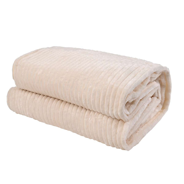 Cobija Matrimonial Lineas Muchos Colores