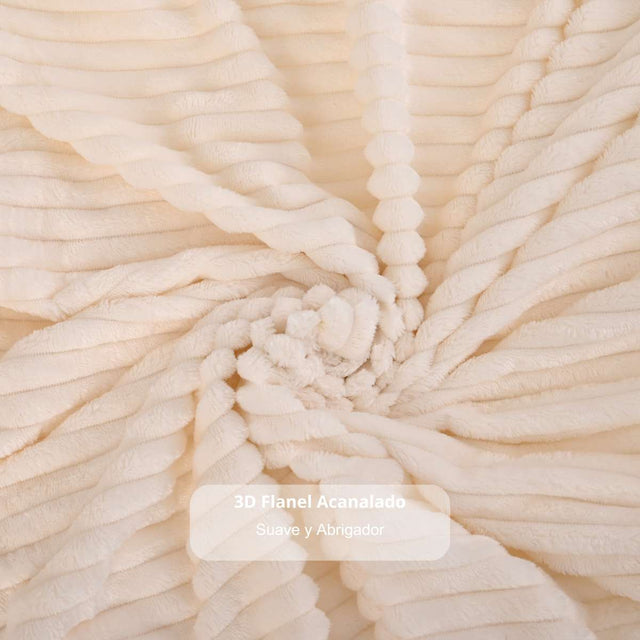 Cobija Matrimonial Lineas Muchos Colores