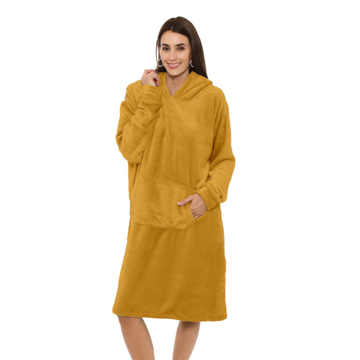 Hoodie Mostaza Unisex