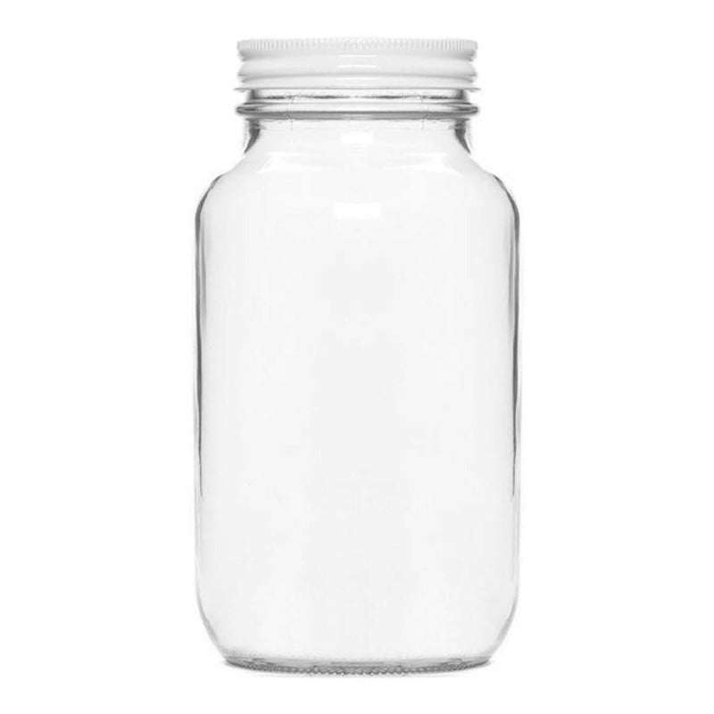 Frasco Vidrio Tarro Hermetico 12 Pack 460ml Palassi - PALASSI.OFICIAL.MX