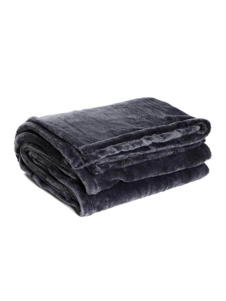 Cobija Gris Oscuro Smile! - PALASSI.OFICIAL.MX