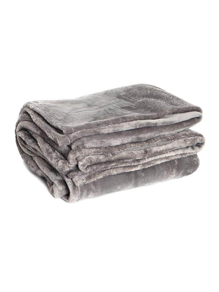 Frazada Económica Gris Claro - PALASSI.OFICIAL.MX