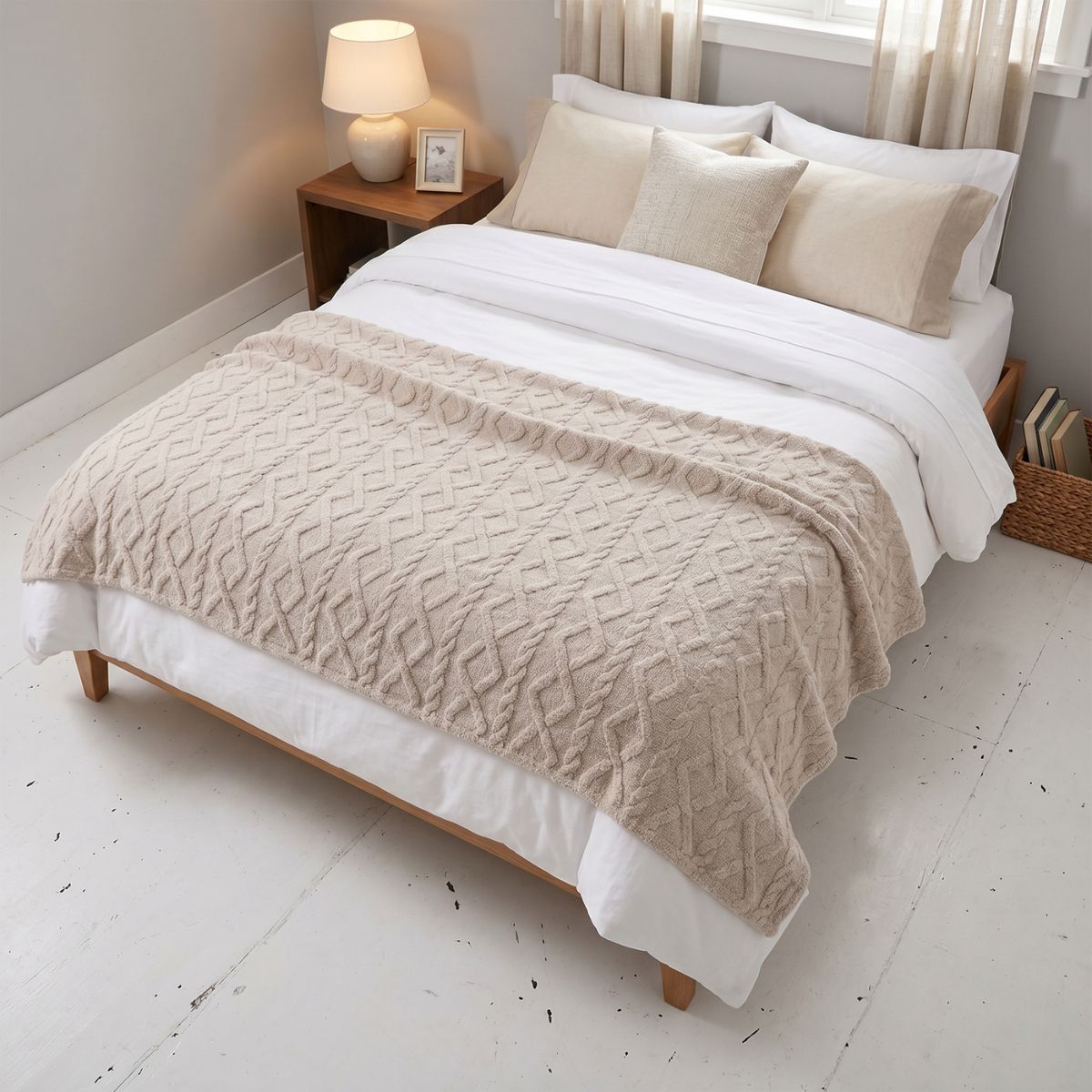 Cobija Individual Sherpa Elegante