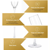 Set 6 Copas Champaña 170ml